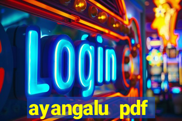 ayangalu pdf ayangalu orisha